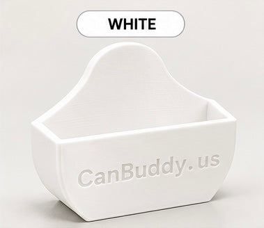 White CanBuddy can holder